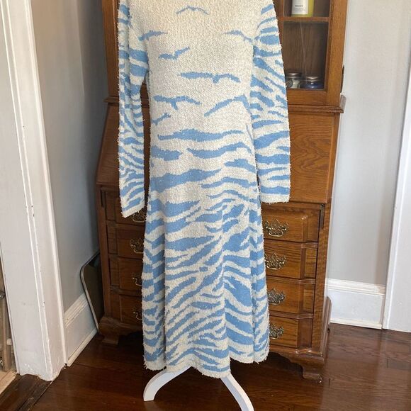 Anthropologie -Sky Sweater Midi Dress - Picture 7 of 9